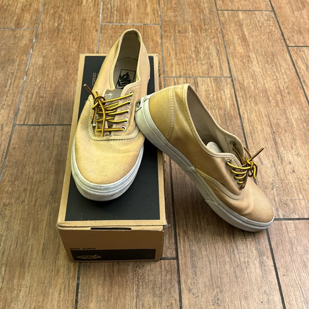 Tan Vans Men Size 10